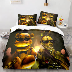 Five Nights at Freddy's Cosplay Bedding Sets Quilt Covers Without Filler (Online Order Only)