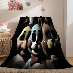 Five Nights at Freddy's Flannel Caroset Throw Cosplay Blanket (Online Order Only)