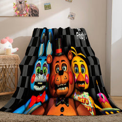 Five Nights at Freddy's Flannel Caroset Throw Cosplay Blanket (Online Order Only)