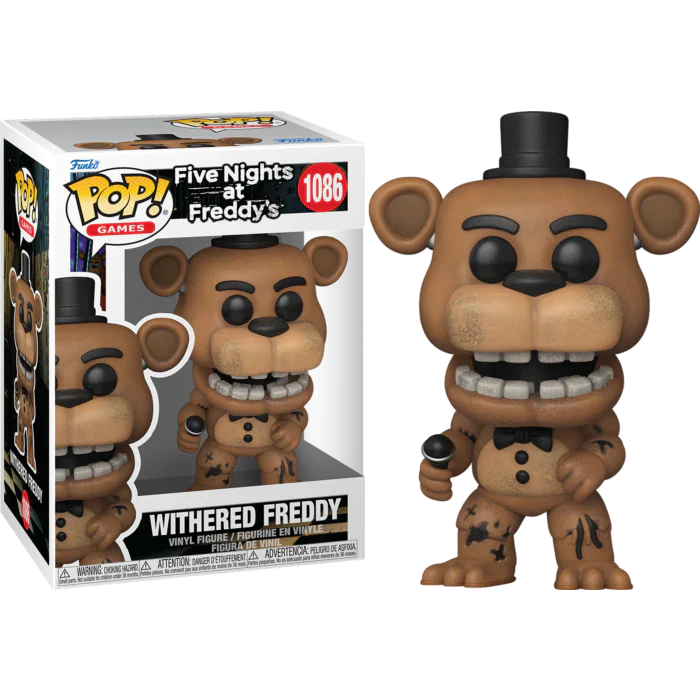 Five Nights at Freddy's Withered Freddy Funko Pop! #1086 (Online Order Only)