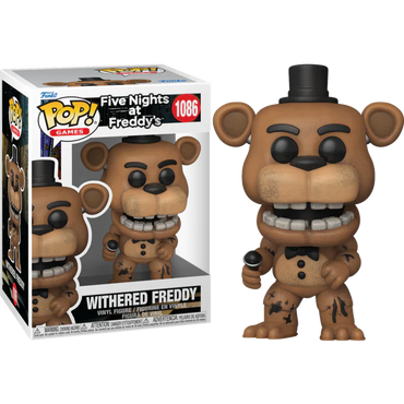 Five Nights at Freddy's Withered Freddy Funko Pop! #1086 (Online Order Only)