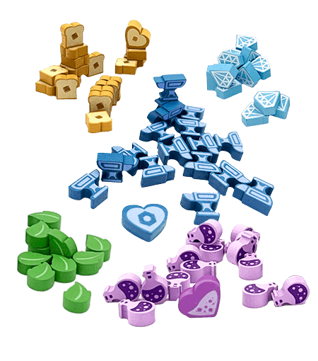 Flamecraft: Upgraded Wooden Components (ONLINE ORDER ONLY)