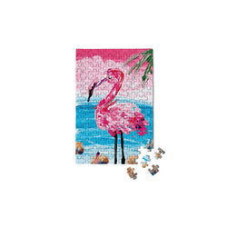 Flamingo 150 Piece Mini Jigsaw Puzzle Micro Puzzles (ONLINE ORDER ONLY)