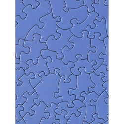 Flat Blueberry 81 Piece Round Jigsaw Puzzle Le Puzz