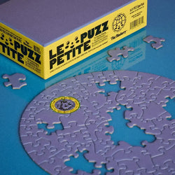 Flat Blueberry 81 Piece Round Jigsaw Puzzle Le Puzz