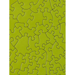 Flat Lime 81 Piece Round Jigsaw Puzzle Le Puzz