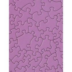 Flat Plum 81 Piece Round Jigsaw Puzzle Le Puzz