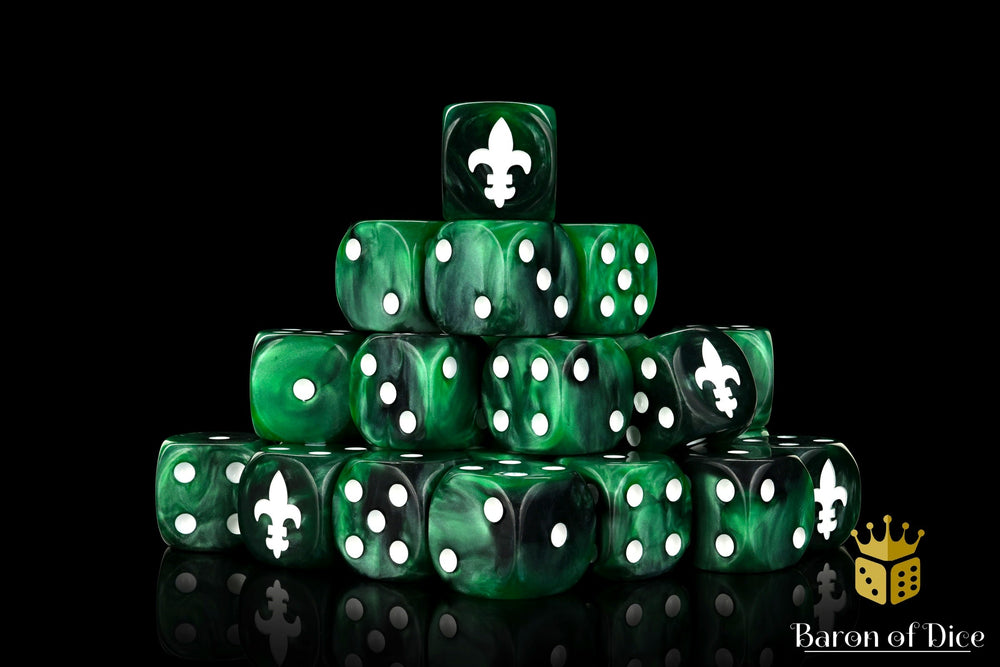 Fleur De Lis - Green (ONLINE ORDER ONLY)