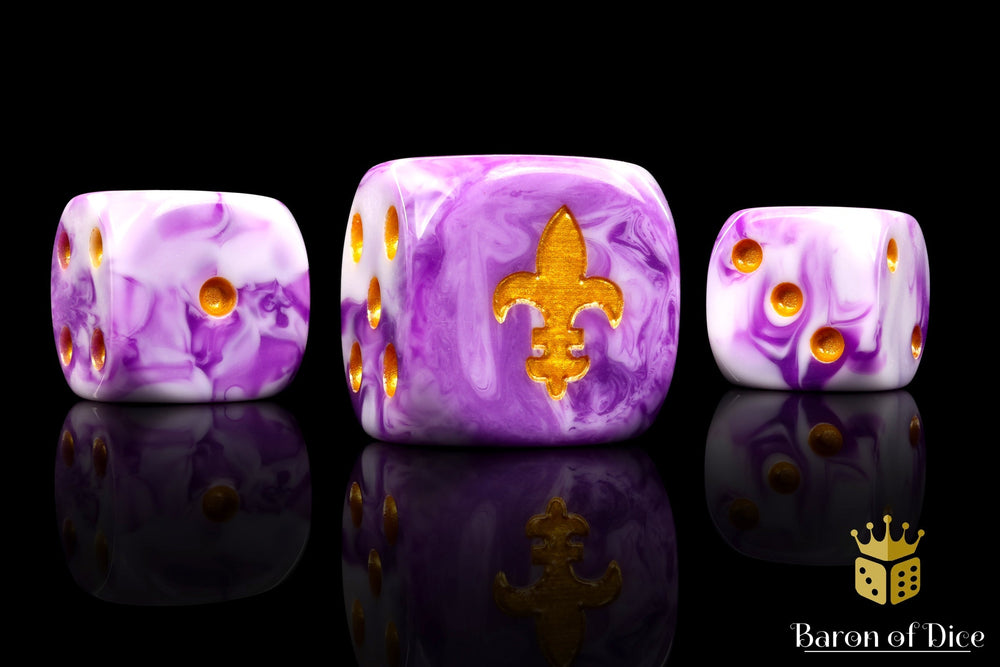 Fleur De Lis - Purple