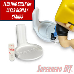 Floating Figure Shelves for Clear Stand Bases | For all your Funko Pops with plastic stands | Comes with command strips! | Funko Pop Floating Shelf (ONLINE ORDER ONLY)