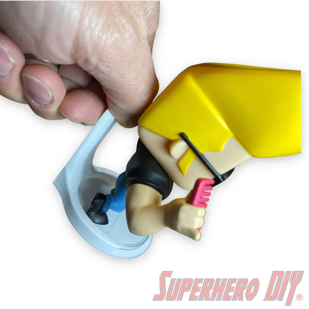 Floating Figure Shelves for Clear Stand Bases | For all your Funko Pops with plastic stands | Comes with command strips! | Funko Pop Floating Shelf (ONLINE ORDER ONLY)