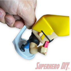 Floating Figure Shelves for Clear Stand Bases | For all your Funko Pops with plastic stands | Comes with command strips! | Funko Pop Floating Shelf (ONLINE ORDER ONLY)