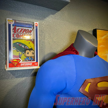 Floating Shelf for Funko Pop! Comic Covers | Wall Mount Display | Pop Box Wall Mount | Includes mounting screws (ONLINE ORDER ONLY)