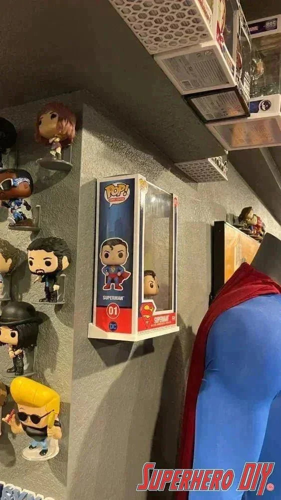 Floating Shelf for Funko Pop! Comic Covers | Wall Mount Display | Pop Box Wall Mount | Includes mounting screws (ONLINE ORDER ONLY)