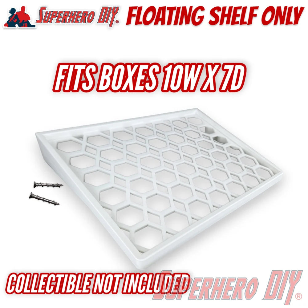 Floating Shelf for Funko Pop! Movie Moments 10W x 7D Box | Box Display Wall Mount | Includes mounting screws (ONLINE ORDER ONLY)