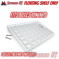 Floating Shelf for Funko Pop! Movie Moments 10W x 7D Box | Box Display Wall Mount | Includes mounting screws (ONLINE ORDER ONLY)