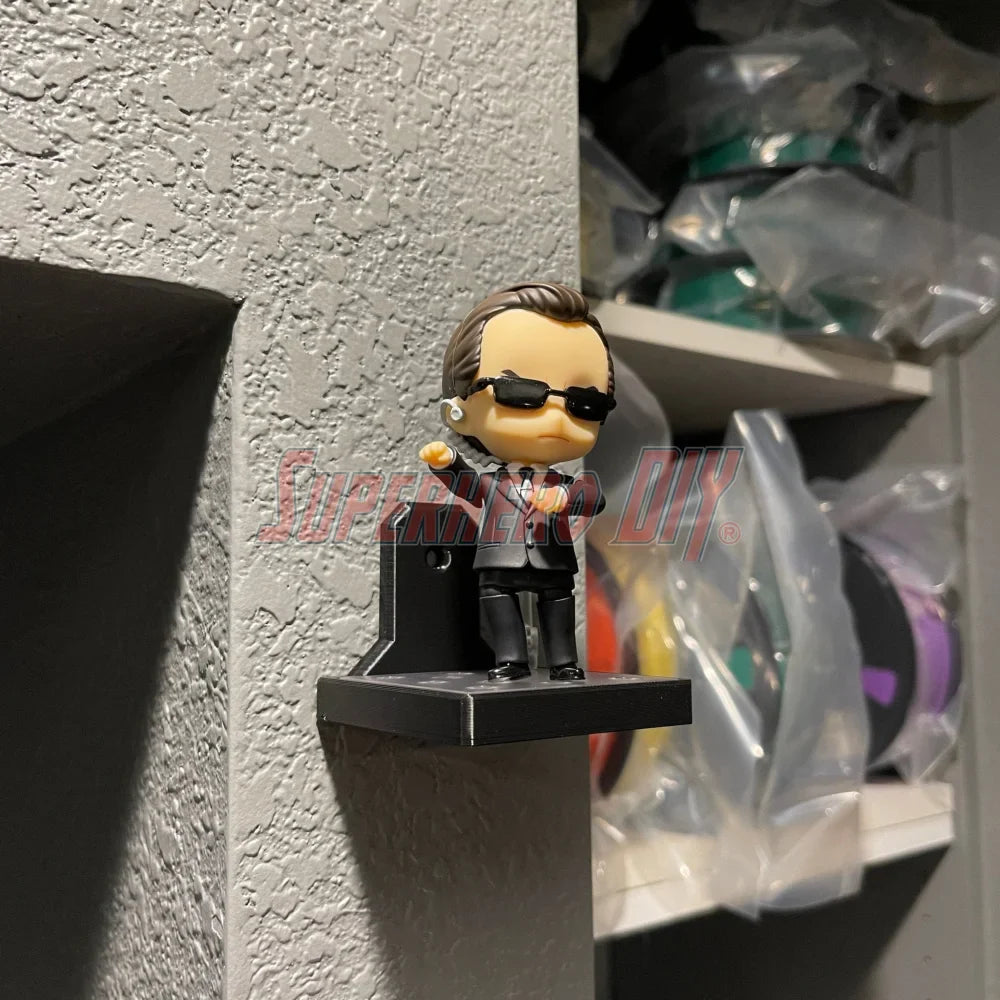 Floating Shelf for NENDOROID Figures | Fits 60mm base | Comes with Command strips! (ONLINE ORDER ONLY)