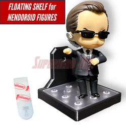 Floating Shelf for NENDOROID Figures | Fits 60mm base | Comes with Command strips! (ONLINE ORDER ONLY)