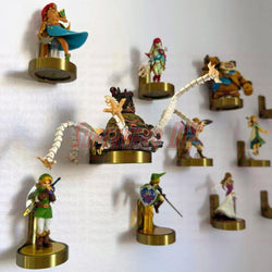 Floating Shelves for Amiibo Accessories | Comes with command strips! No Screws No Drilling | Display Shelf for Nintendo Amiibo (ONLINE ORDER ONLY)