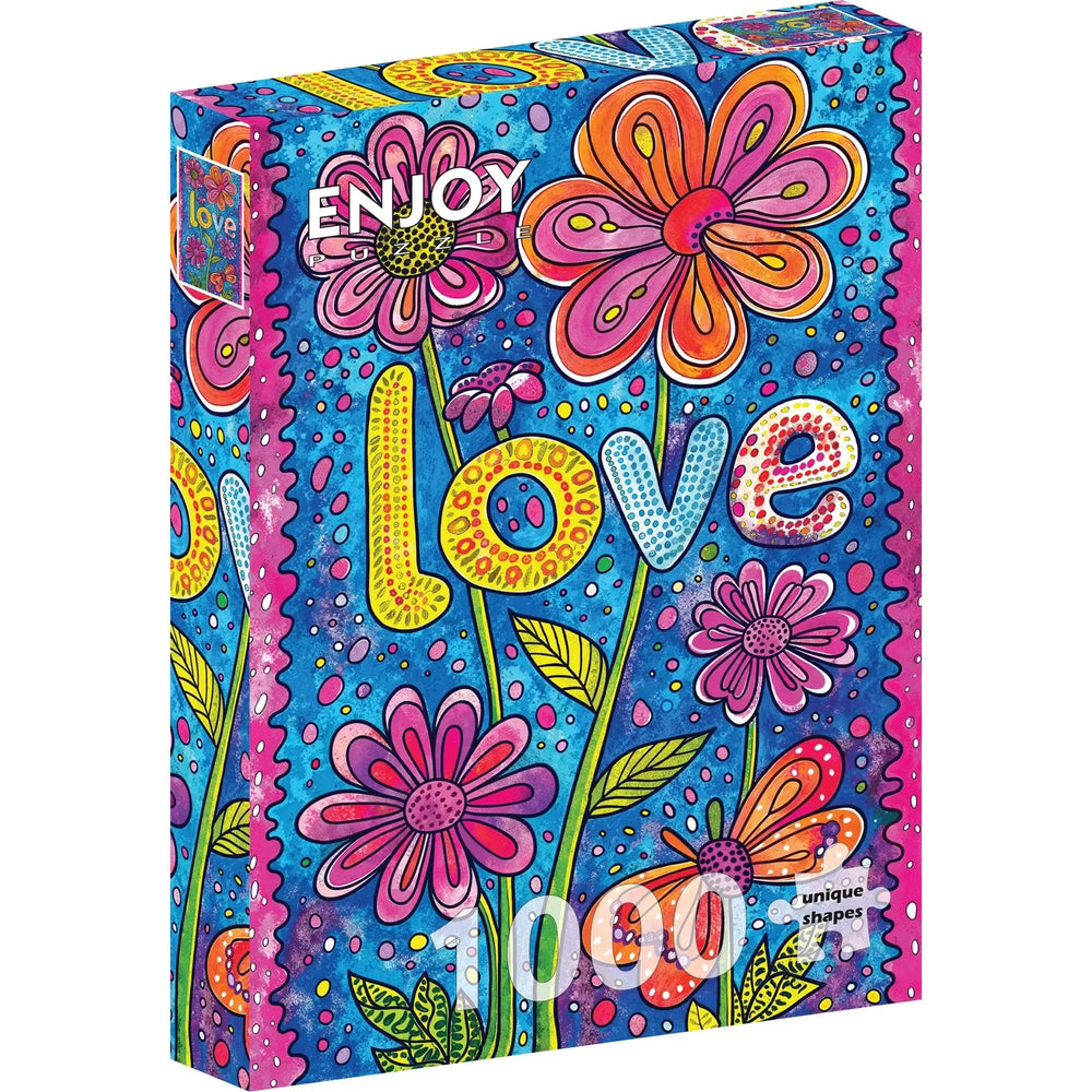 Floral Love 1000 Piece Jigsaw Puzzle Enjoy (ONLINE ORDER ONLY)