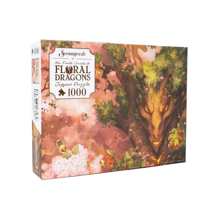 The Field Guide to Floral Dragons - Majestic Apple Tree Dragon - 1000pc Puzzle
