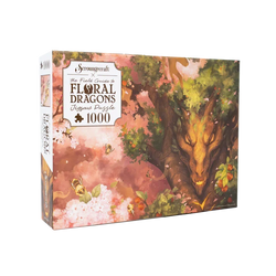 The Field Guide to Floral Dragons - Majestic Apple Tree Dragon - 1000pc Puzzle