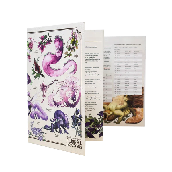 The Field Guide to Floral Dragons: Explorer's Box Set (5e D&D)