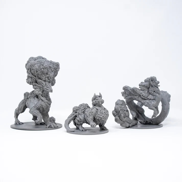 The Field Guide to Floral Dragons: Dragon Gardener's - Miniatures Set