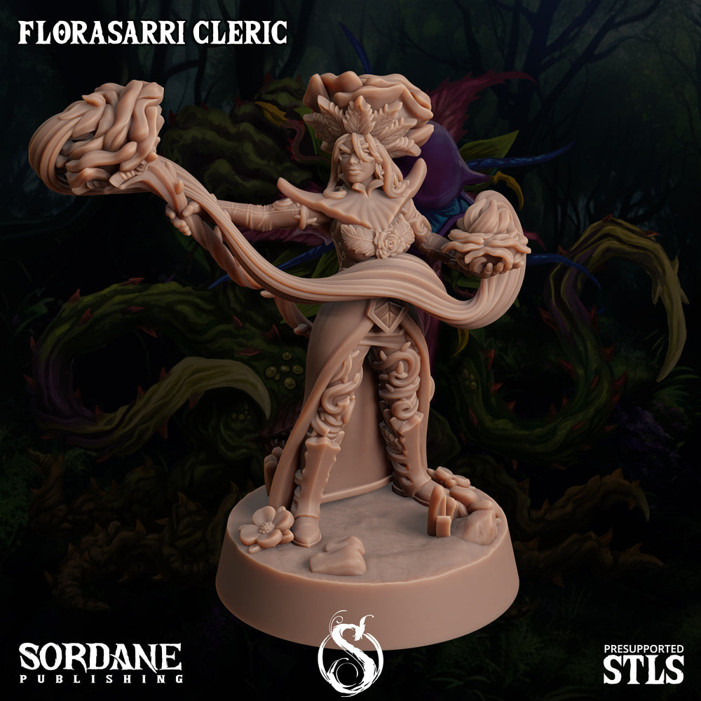 3D Printed Sordane Publishing Florasarri Cleric Cupid's Embrace Set 28 32mm D&D (Online Only)