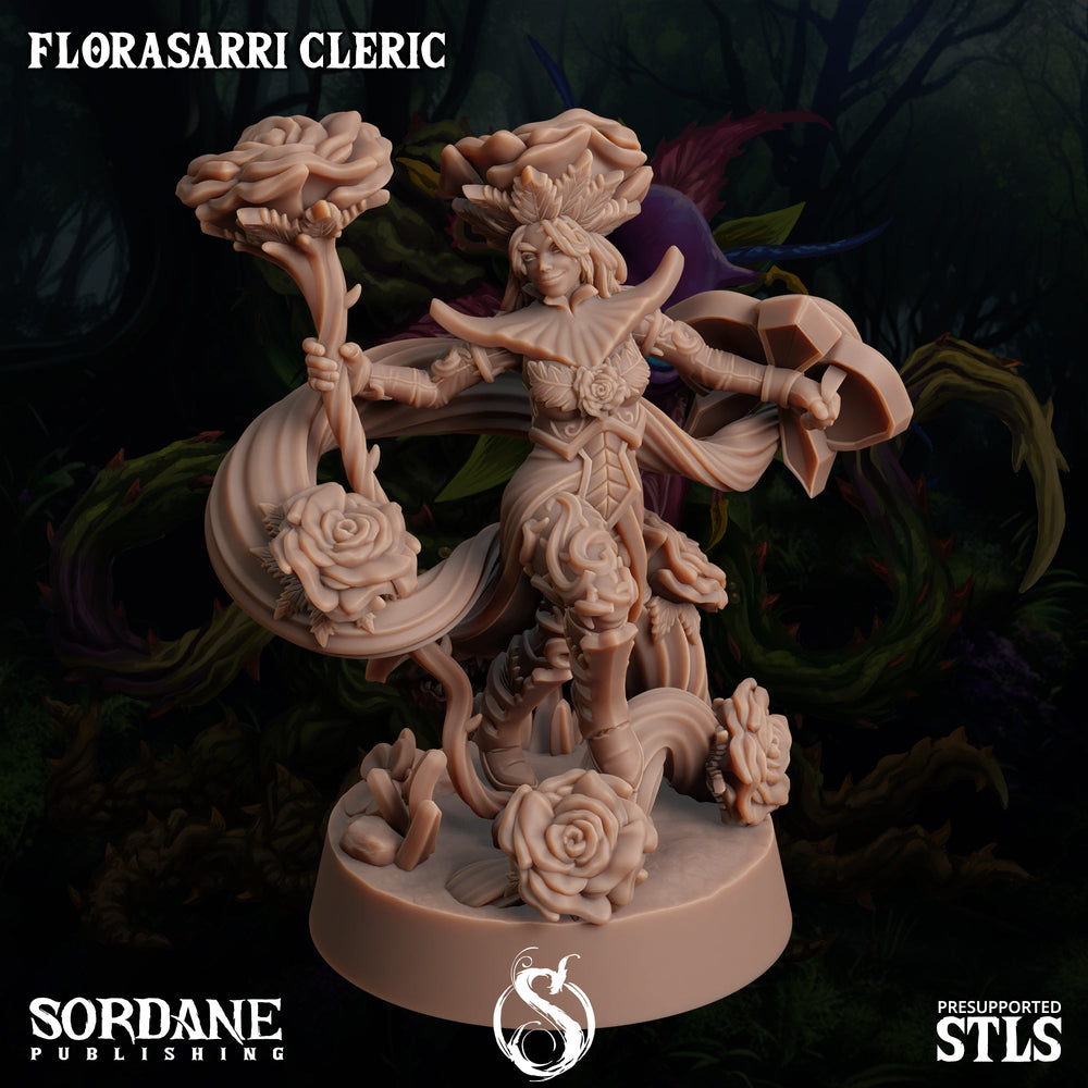 3D Printed Sordane Publishing Florasarri Cleric Cupid's Embrace Set 28 32mm D&D (Online Only)