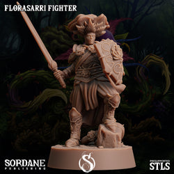 3D Printed Sordane Publishing Florasarri Fighter Cupid's Embrace Set 28 32mm D&D (Online Only)