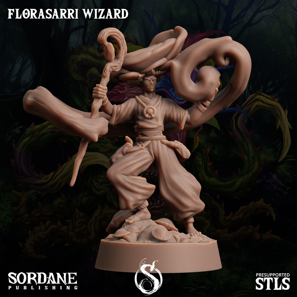 3D Printed Sordane Publishing Florasarri Wizard Cupid's Embrace Set 28 32mm D&D (Online Only)
