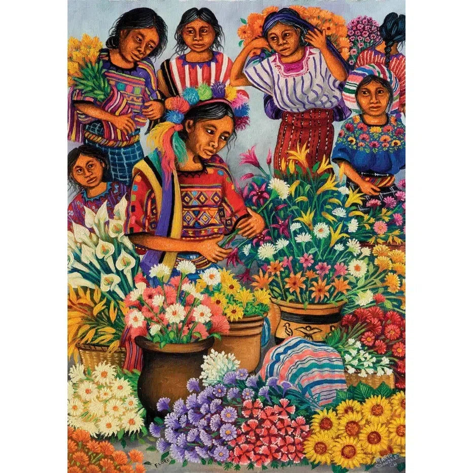 Flores 500 Piece Premium Jigsaw Puzzle Art & Fable (ONLINE ORDER ONLY)