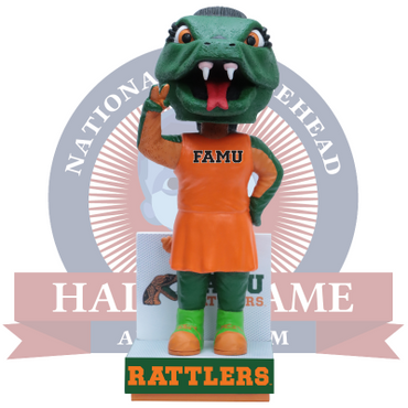 Lady Venom Florida A&M Rattlers Female Mascot Bobblehead (ONLINE ORDER ONLY)