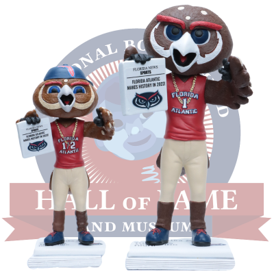 Florida Atlantic Owls 2023 Commemorative Bobbleheads (ONLINE ORDER ONLY)