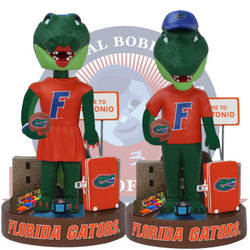 Florida Gators Basketball Welcome to San Antonio Bobbleheads (Presale) (ONLINE ORDER ONLY)