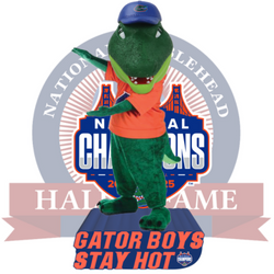 Florida Gators Gator Boys Stay Hot Bobblehead (Presale) (ONLINE ORDER ONLY)