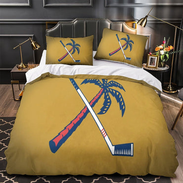 Florida Panthers Bedding Set Quilt Duvet Cover Without Filler (Online Order Only)