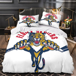Florida Panthers Bedding Set Quilt Duvet Cover Without Filler (Online Order Only)