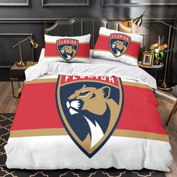 Florida Panthers Bedding Set Quilt Duvet Cover Without Filler (Online Order Only)