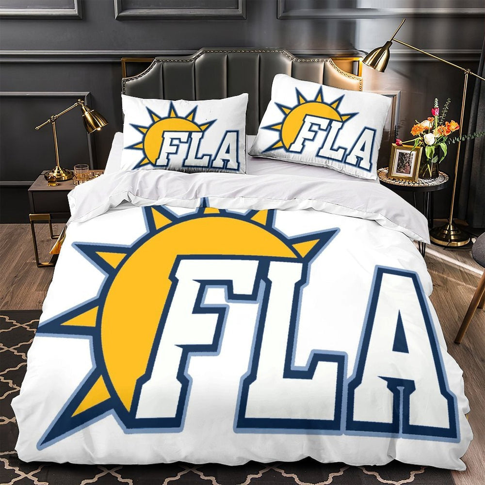 Florida Panthers Bedding Set Quilt Duvet Cover Without Filler (Online Order Only)