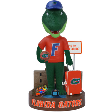 Florida Gators Basketball Welcome to San Antonio Bobbleheads (Presale) (ONLINE ORDER ONLY)