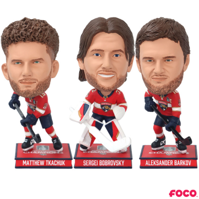 Florida Panthers 2024 Stanley Cup Champions Bobbleheads (ONLINE ORDER ONLY)