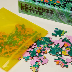Flower Friend 81 Piece Round Jigsaw Puzzle Le Puzz