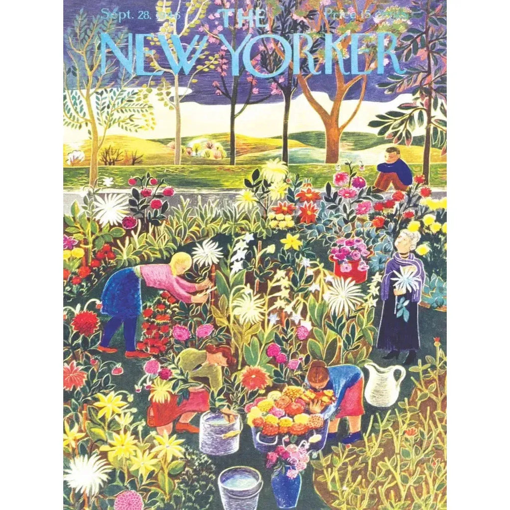 Flower Garden 1000 Piece Jigsaw Puzzle NYPC (ONLINE ORDER ONLY)