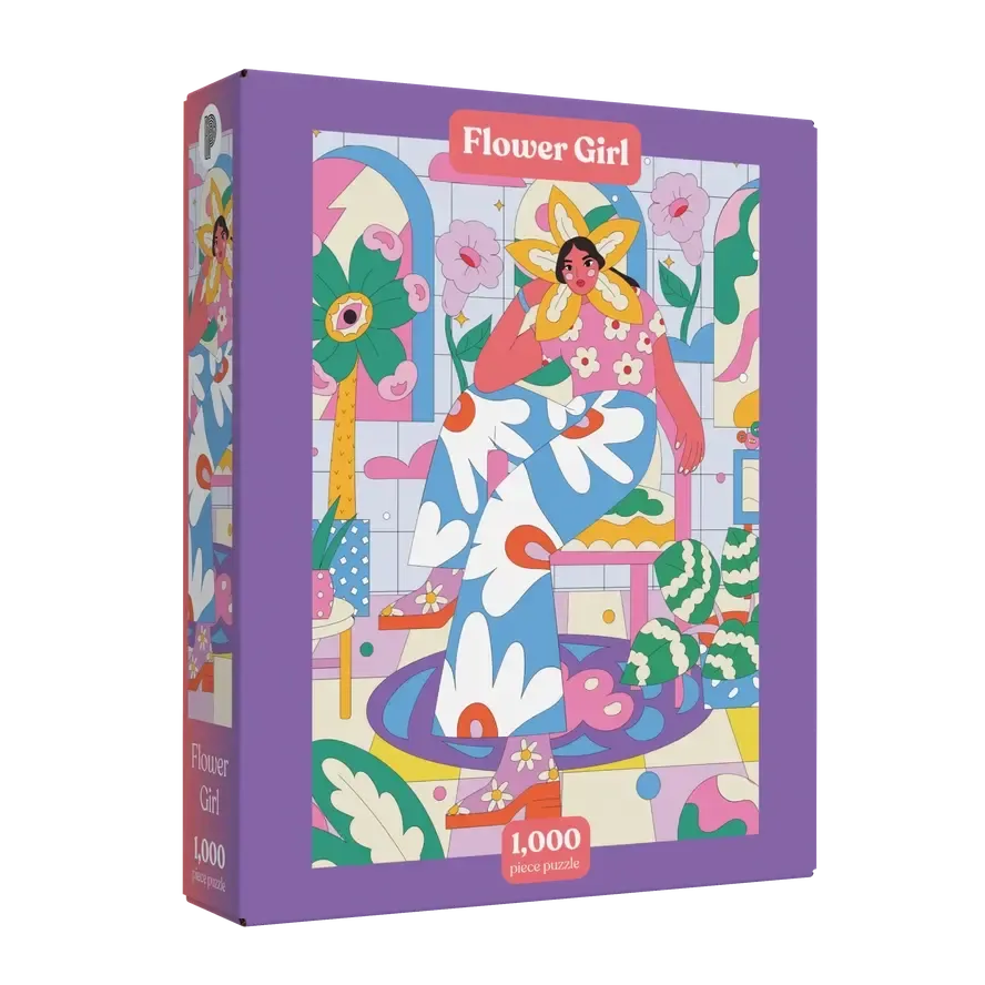 Flower Girl 1000 Piece Jigsaw Puzzle Puzzledly