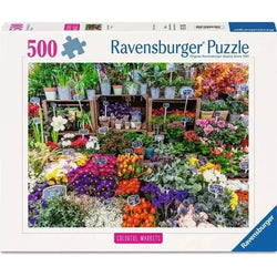 Flower Market France 500 Piece Jigsaw Puzzle Ravensburger