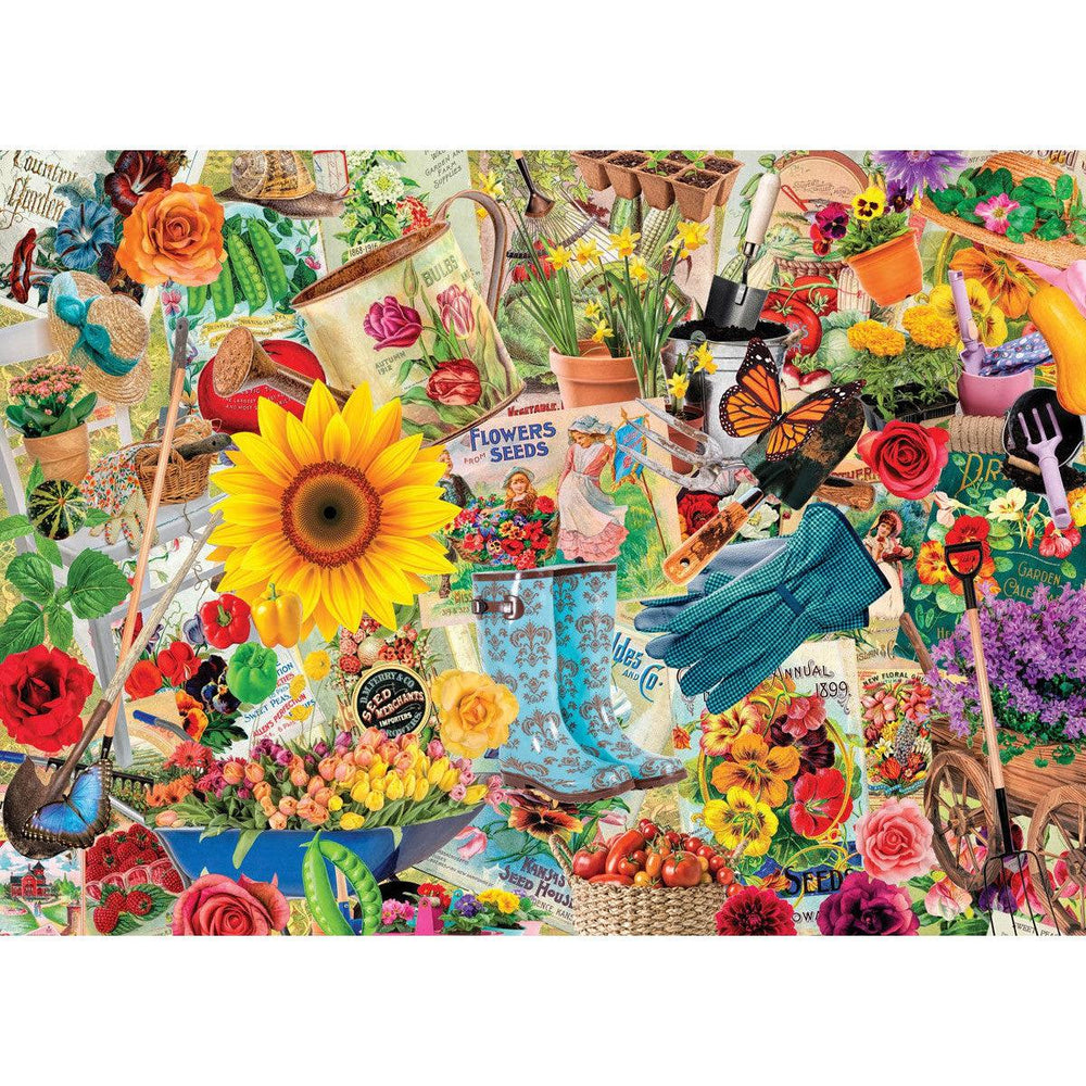 Flower Seeds 1000 Piece Jigsaw Puzzle Eurographics (ONLINE ORDER ONLY)