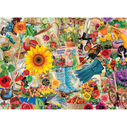 Flower Seeds 1000 Piece Jigsaw Puzzle Eurographics (ONLINE ORDER ONLY)