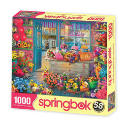 Flower Shop 1000 Piece Jigsaw Puzzle Springbok (ONLINE ORDER ONLY)